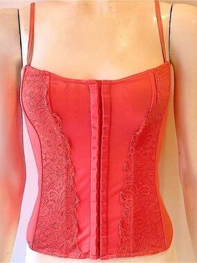Vintage Marciano by Guess Embroidered Bustier/Camisole, NWOT